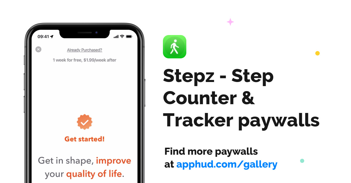 Stepz Step Counter & Tracker