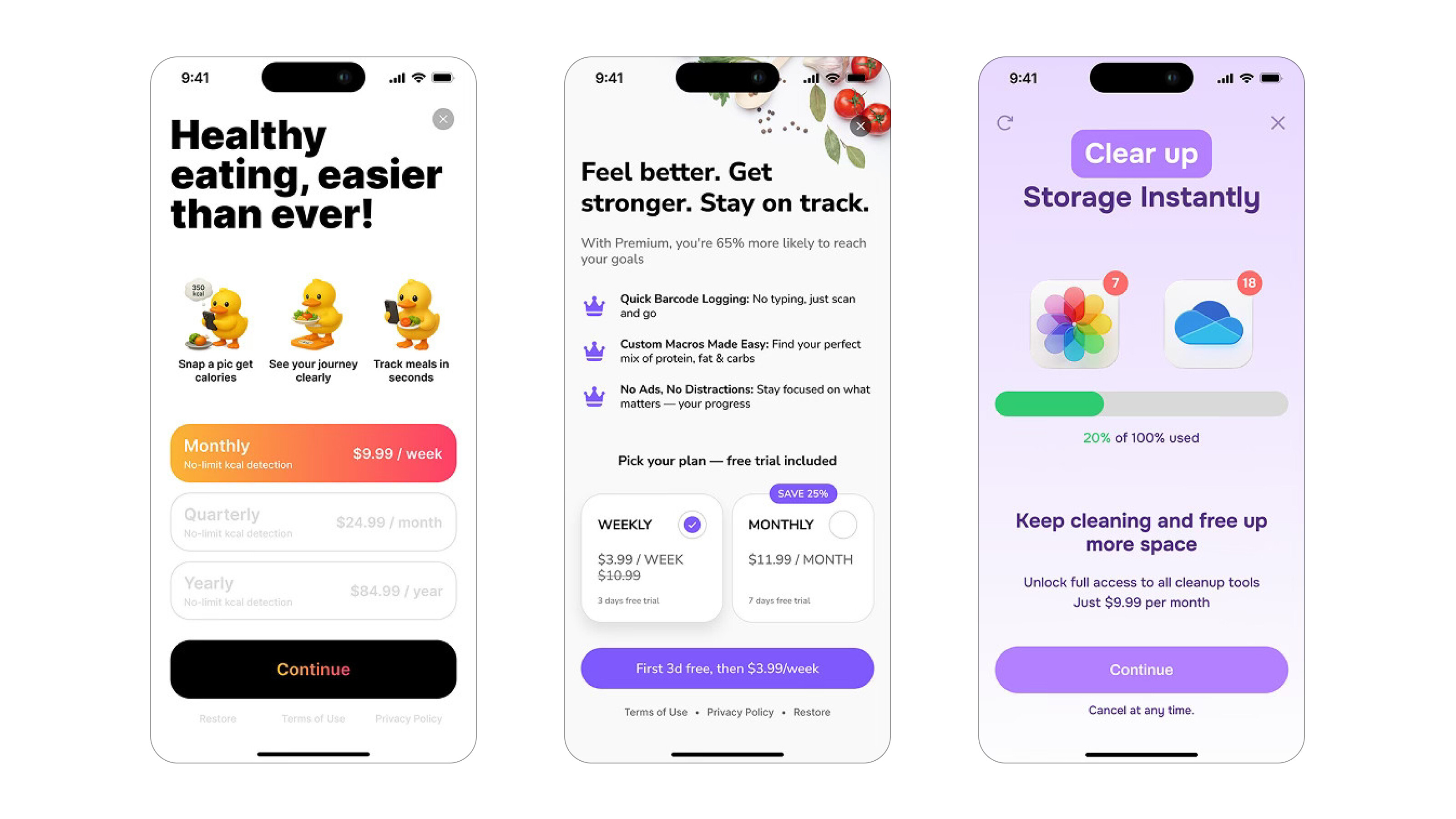 Paywall examples #1