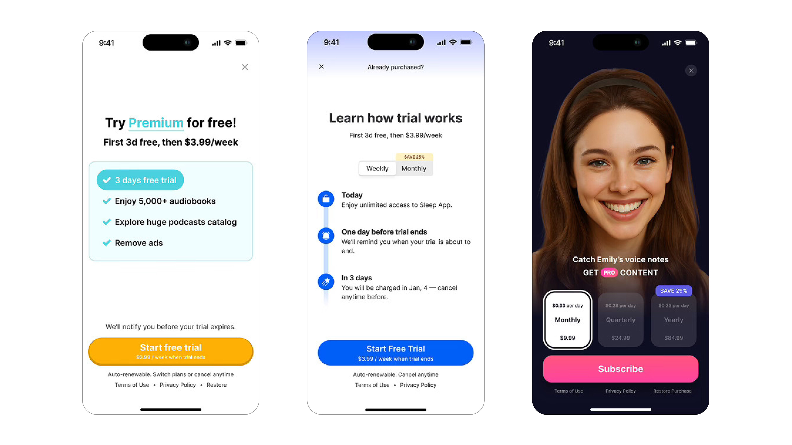 Paywall examples #4