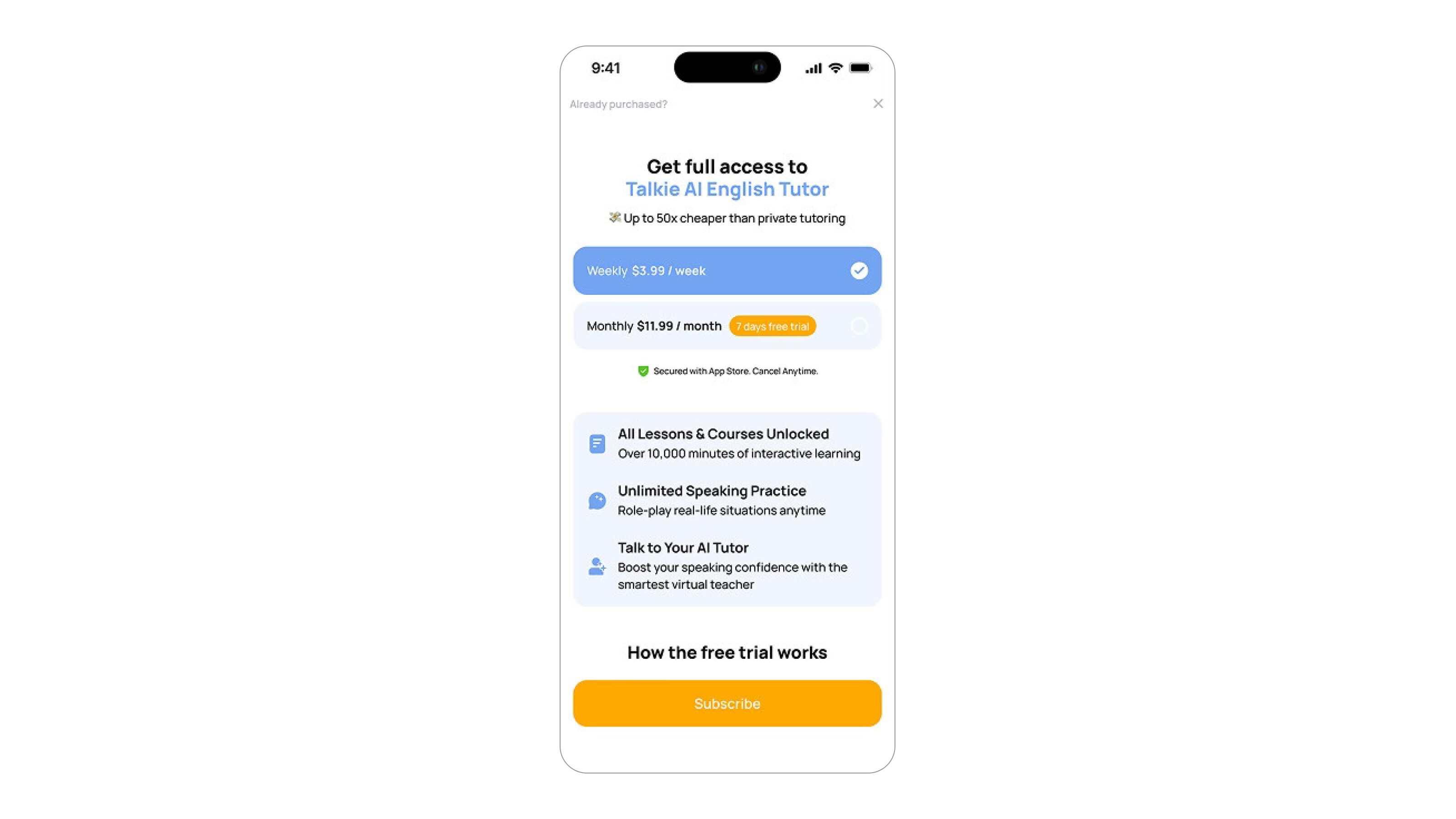 Paywall example #6