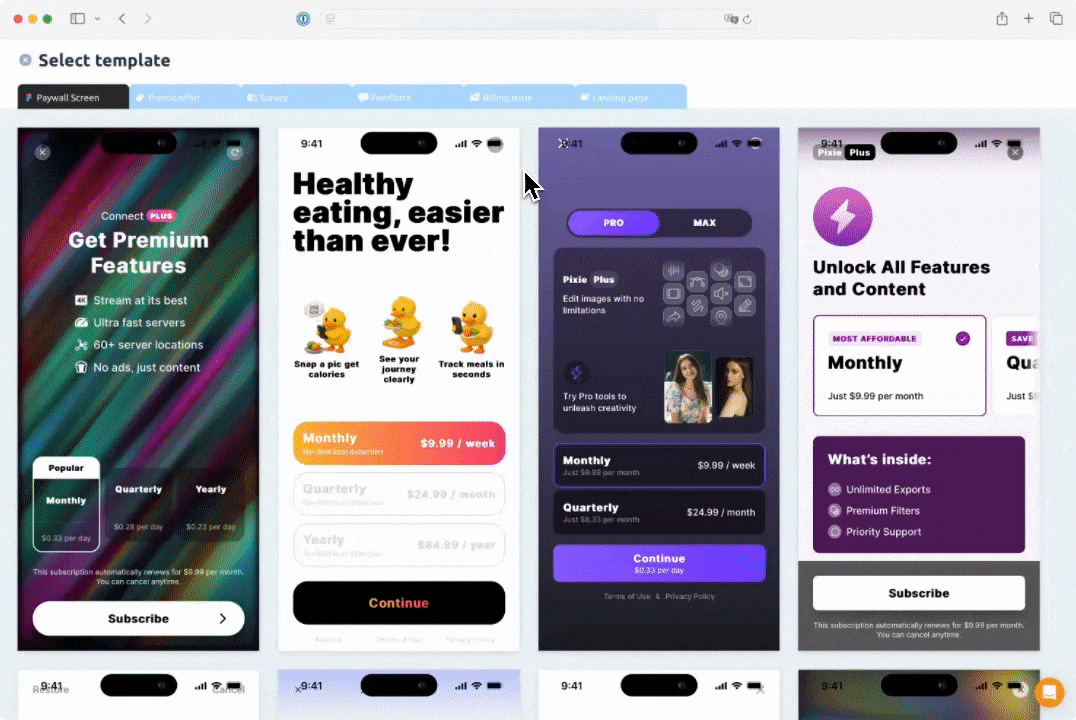 Apphud Paywall Builder