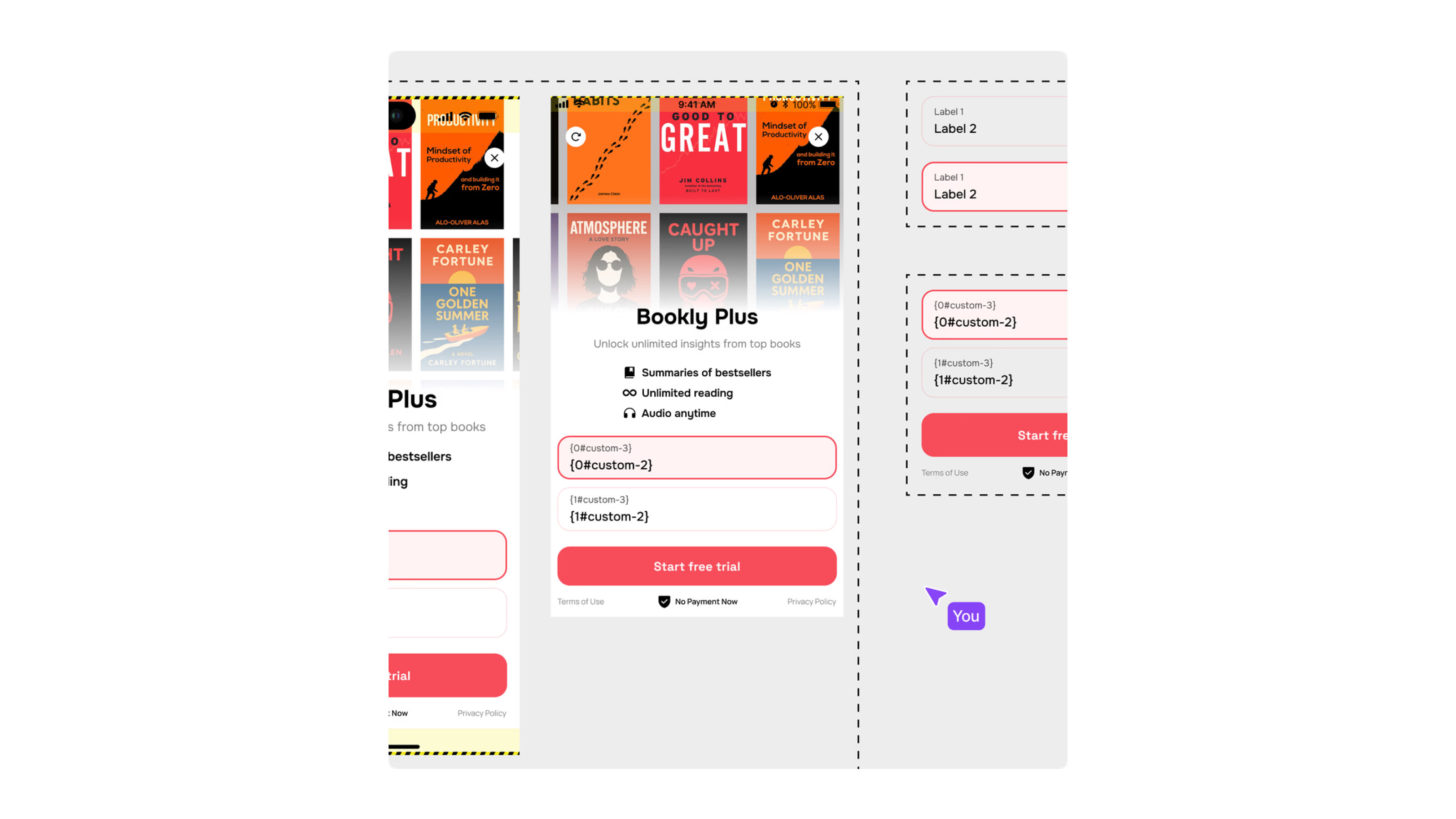 Paywall layouts at Apphud